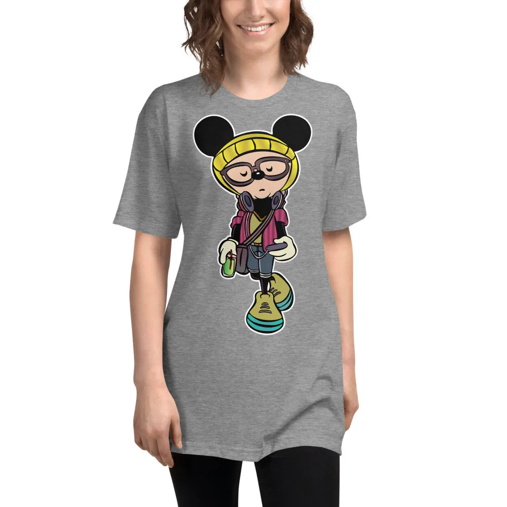 Mister Attitude - Unisex Tri-Blend Track Shirt