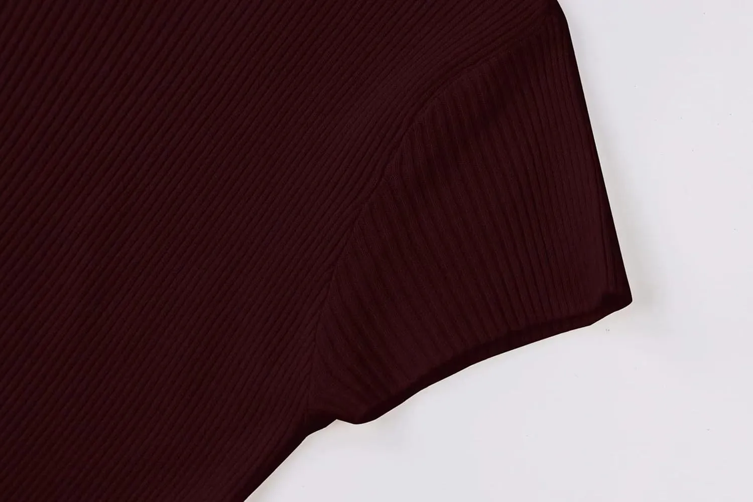 OLAPTA Women Mock Neck Patchwork Pleated Sweater Dress Short Sleeve Swing Knitted Solid Slim Fit Fashion Mini Dress Trendy