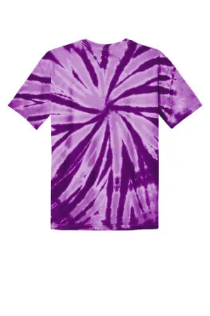 Port & Company Adult Tie-Dye Tee - Purple