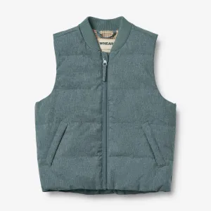 Puffer Waistcoat Andre - navy melange