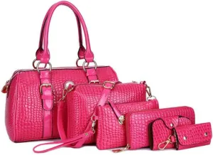 Purses and Handbags for Women Shoulder Crossbody Bags Top Handle Bags Satchel Clutch Wallet Set