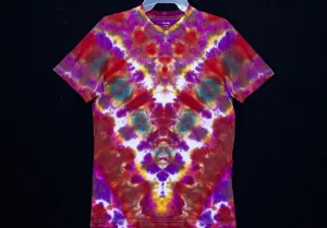 Reg. Cotton T shirt Small  #3070  Chevron design $80
