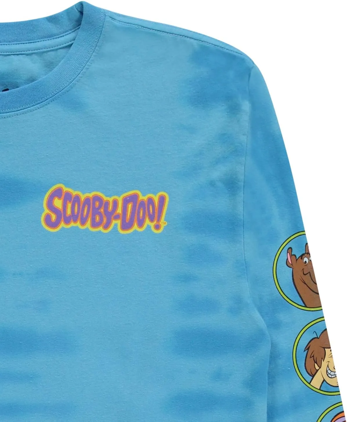 Scooby Doo Mens Throwback Shirt, Shaggy, Velma Tee - Throwback Classic Long Sleeve T-Shirt