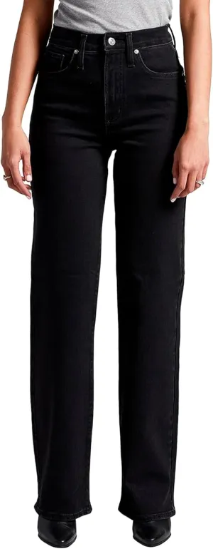 Silver Jeans Co. Women's Highly Desirable High Rise Trouser Leg Jeans