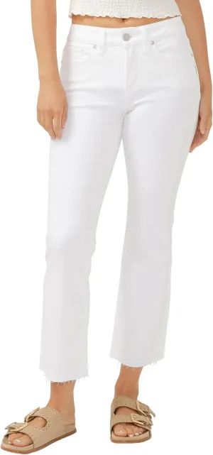 Silver Jeans Co. Women's Suki Mid Rise Curvy Fit Flare Leg Jeans