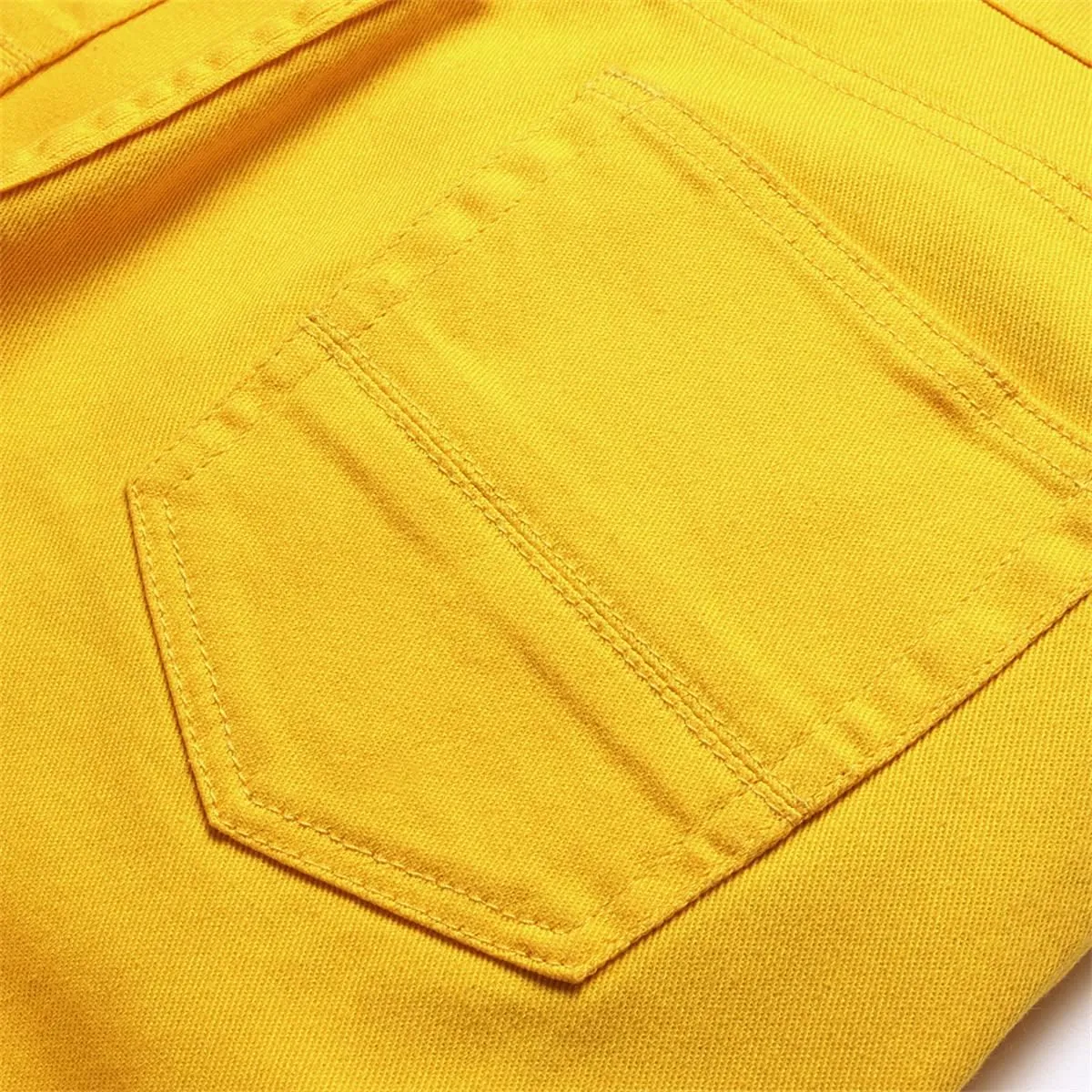 Slim Fit Men's Jeans, Ripped Stretch Jeans Denim Pants