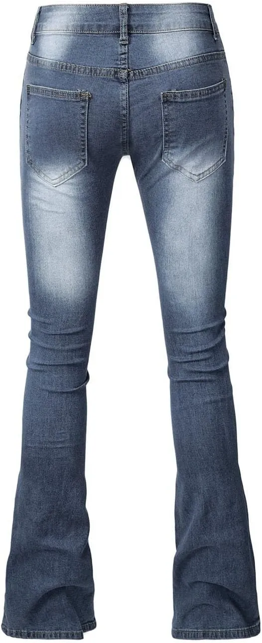 Straight Leg Jeans for Women Jeans Poket Pants Mid Casual Denim Lace Women's Jeans Clothes for Women Black Pants for