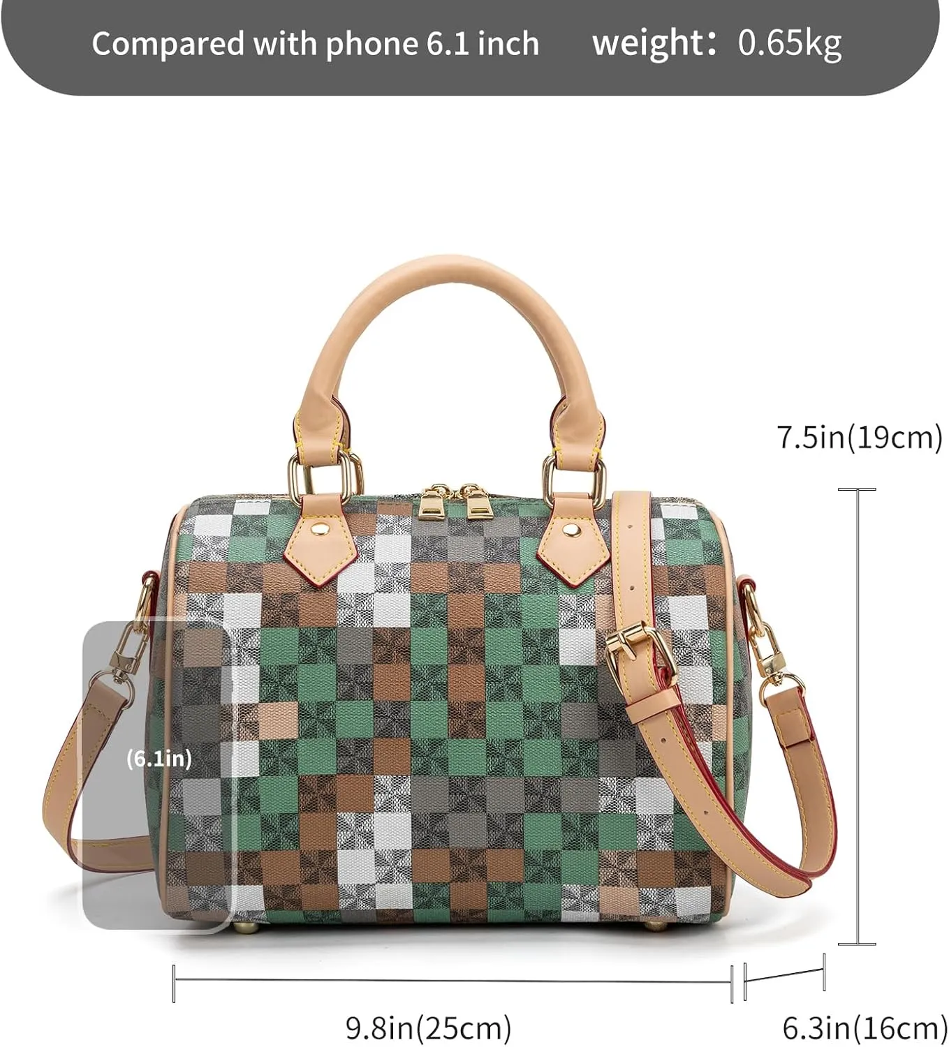 Top Handle Bags for Women Fahsionable Designer Crossbody Purse Large Cute Satchel Handbag