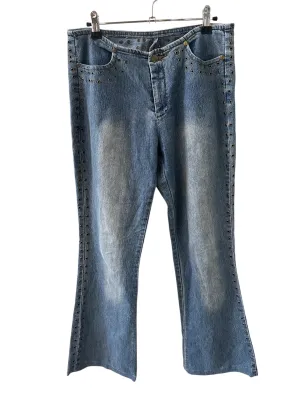 Vintage eyelet jeans