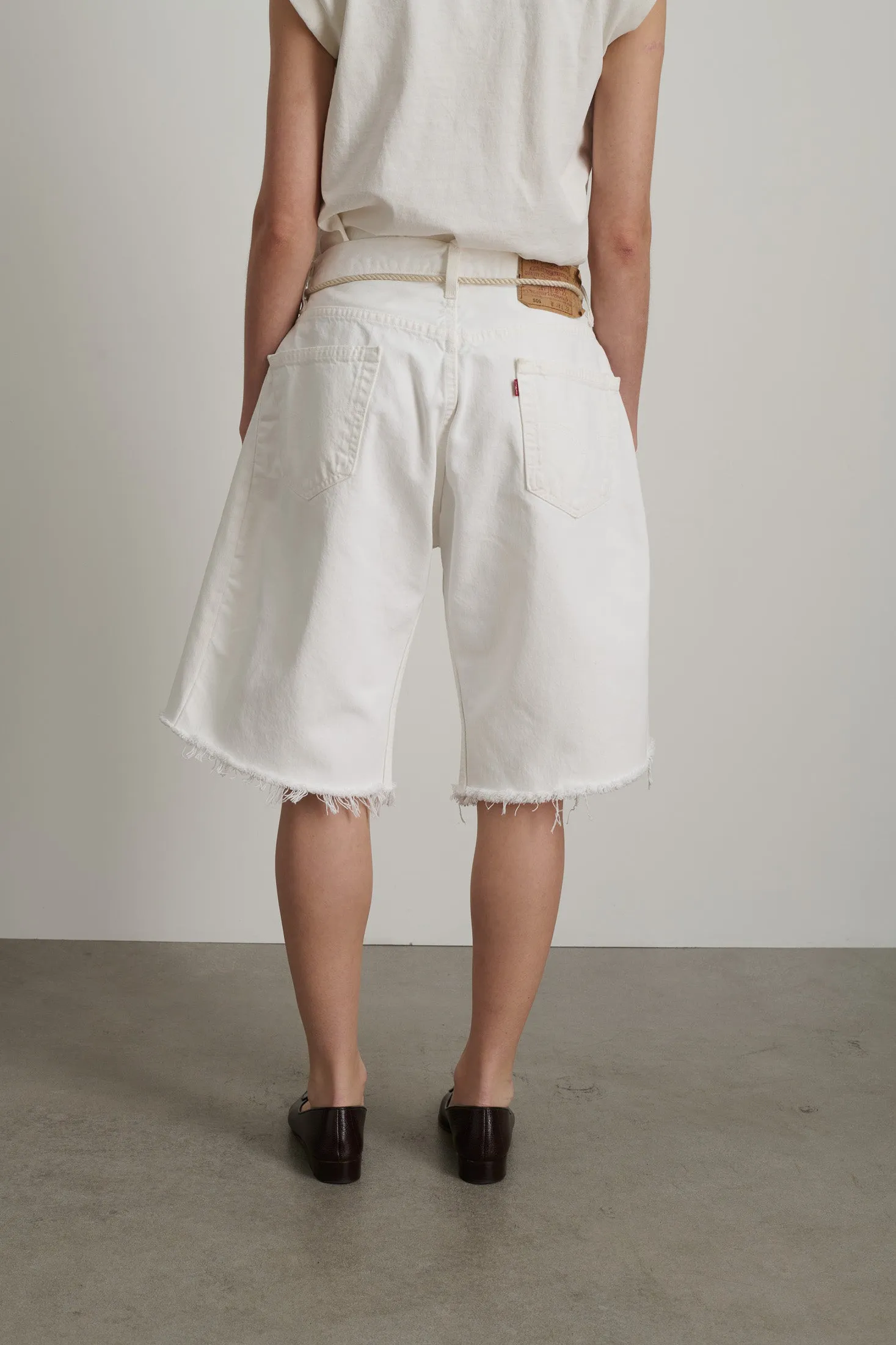 Vintage Lasso Short Vintage White