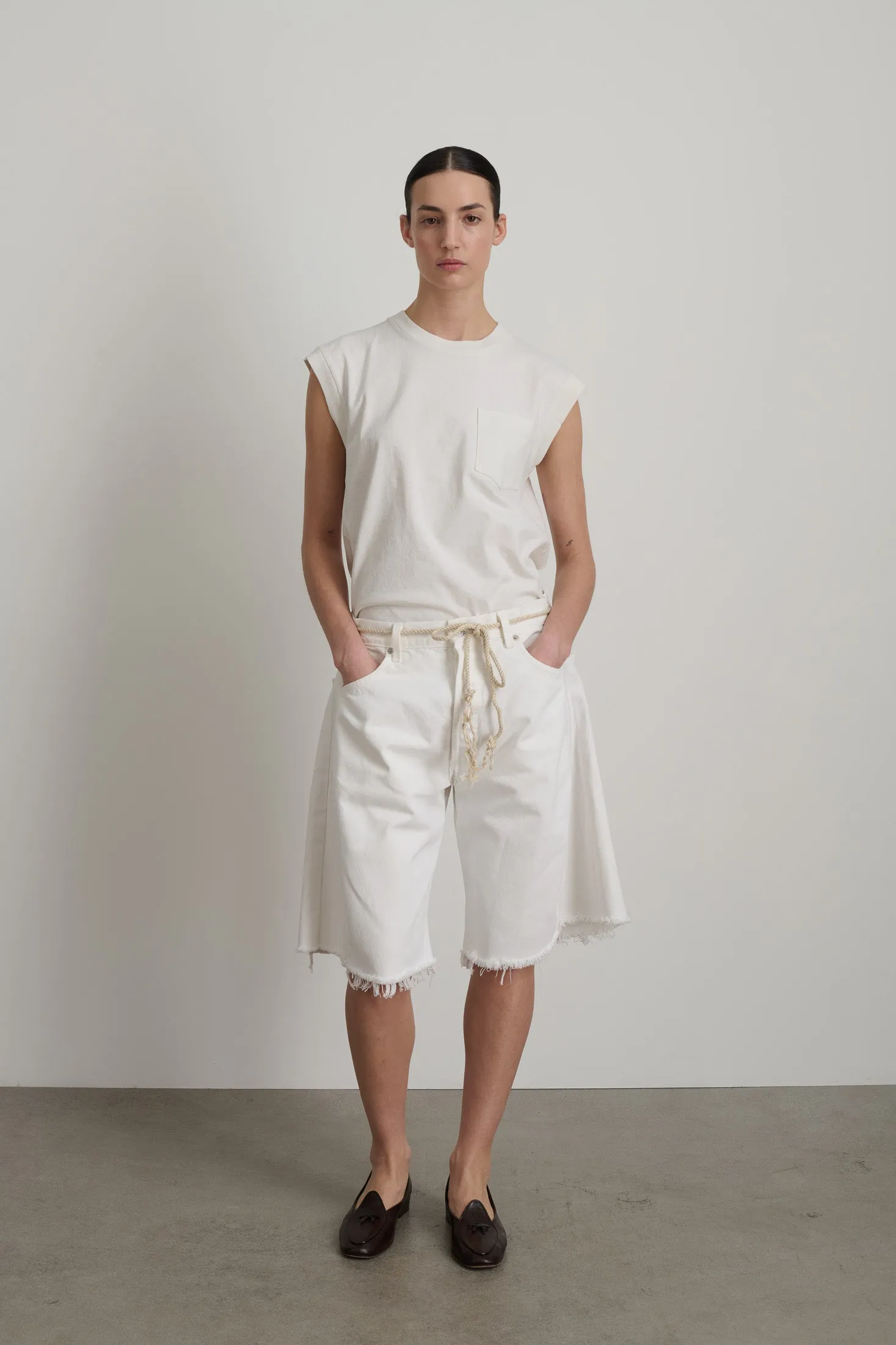 Vintage Lasso Short Vintage White