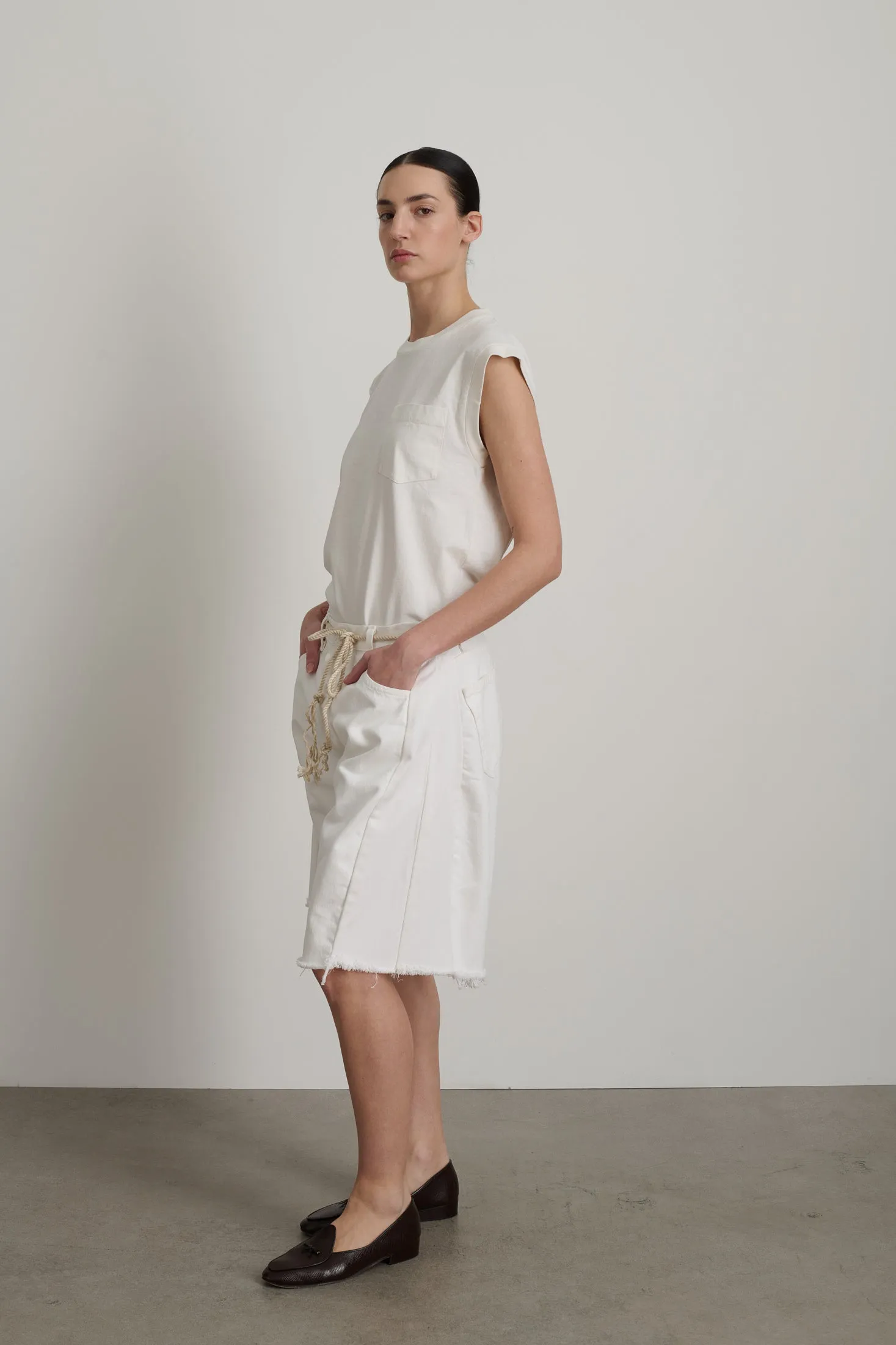 Vintage Lasso Short Vintage White