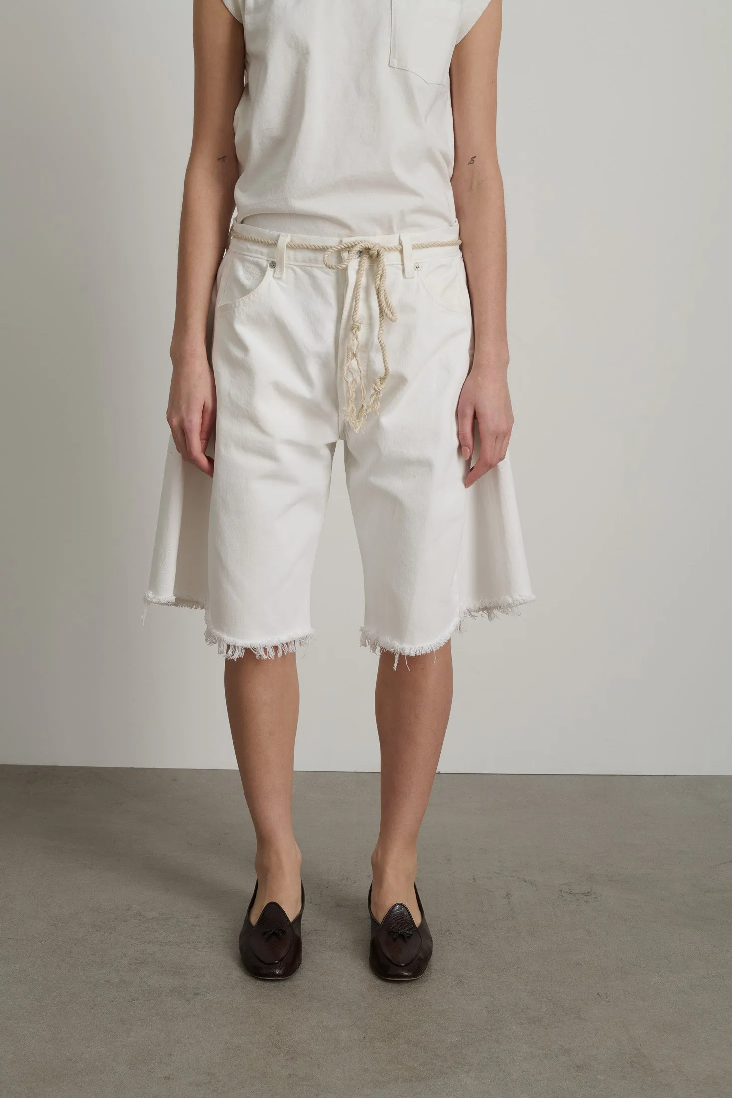 Vintage Lasso Short Vintage White