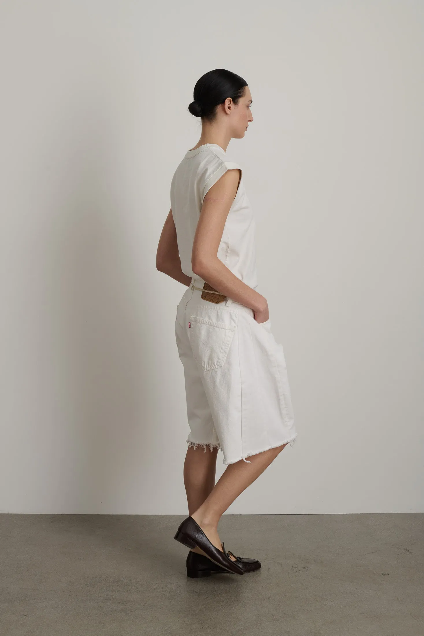 Vintage Lasso Short Vintage White