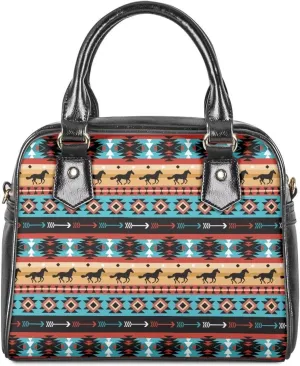 Western Handbags for Women Crossbody Tote Purse Leather Top Handle Bags for Travel Shopping Work