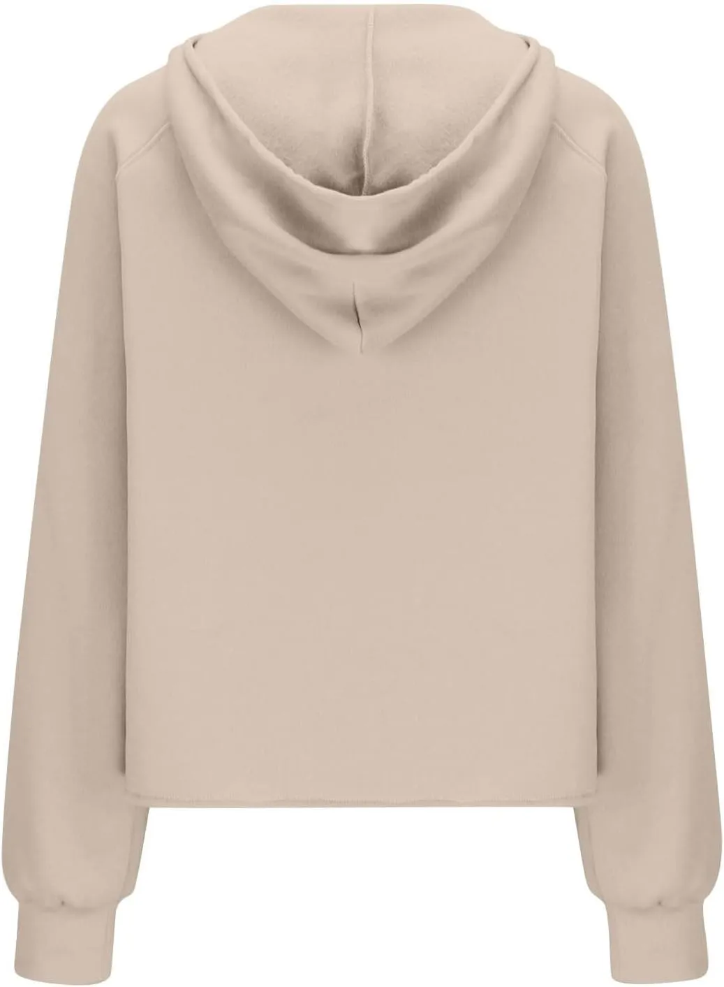 Womens Fall Fashion 2023 Long Sleeve Sweatshirts Cropped Pullover Fleece Quarter Zipper Hoodies Fall Outfits Clothes