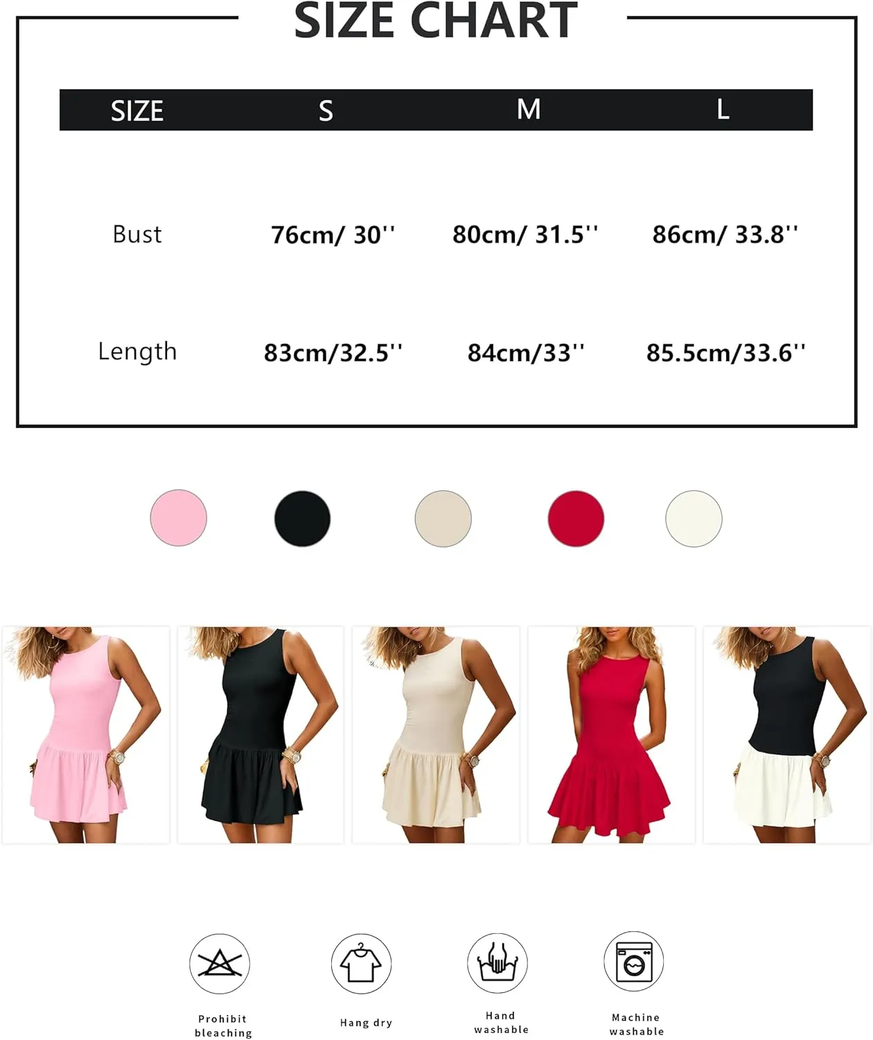 Womens Sleeveless Mini Tank Dress Boat Neck Drop-Waist A Line Dress Casual Slim Fit Flared Beach Short Flowy Dresses