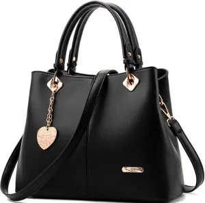 ZiMing Women Handbag Satchel Bag Faux Leather Top Handle Bags Tote Bag Ladies Shoulder Bag Briefcase