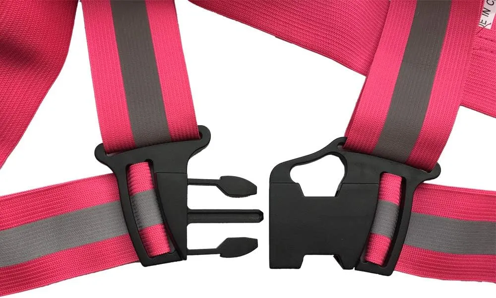 ZOJO Kids Reflective Vest 2pcs | Lightweight, Adjustable | for Running,Cycling