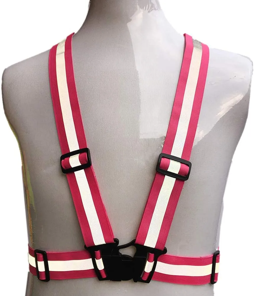 ZOJO Kids Reflective Vest 2pcs | Lightweight, Adjustable | for Running,Cycling